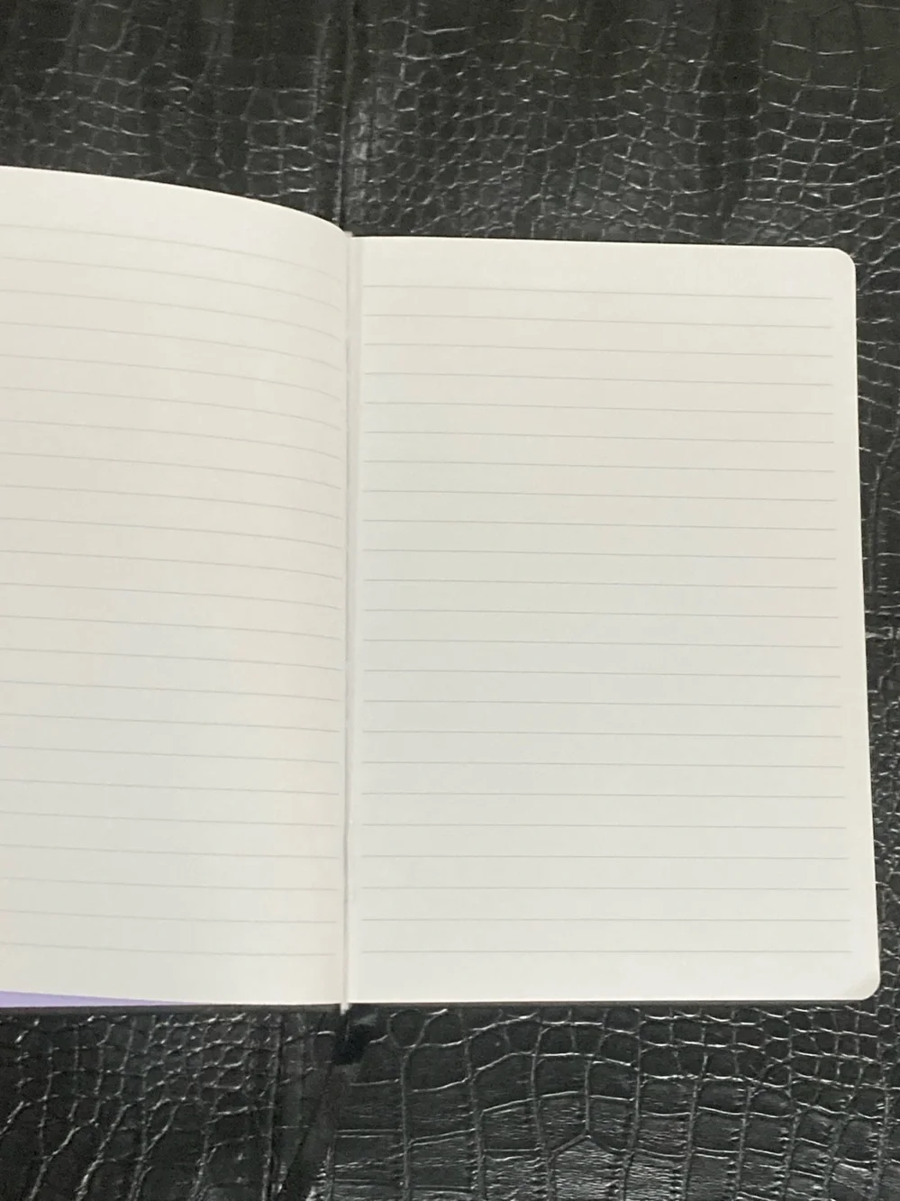 Black Star Appliqué Notebook with Silver Stars by Patch Perfect